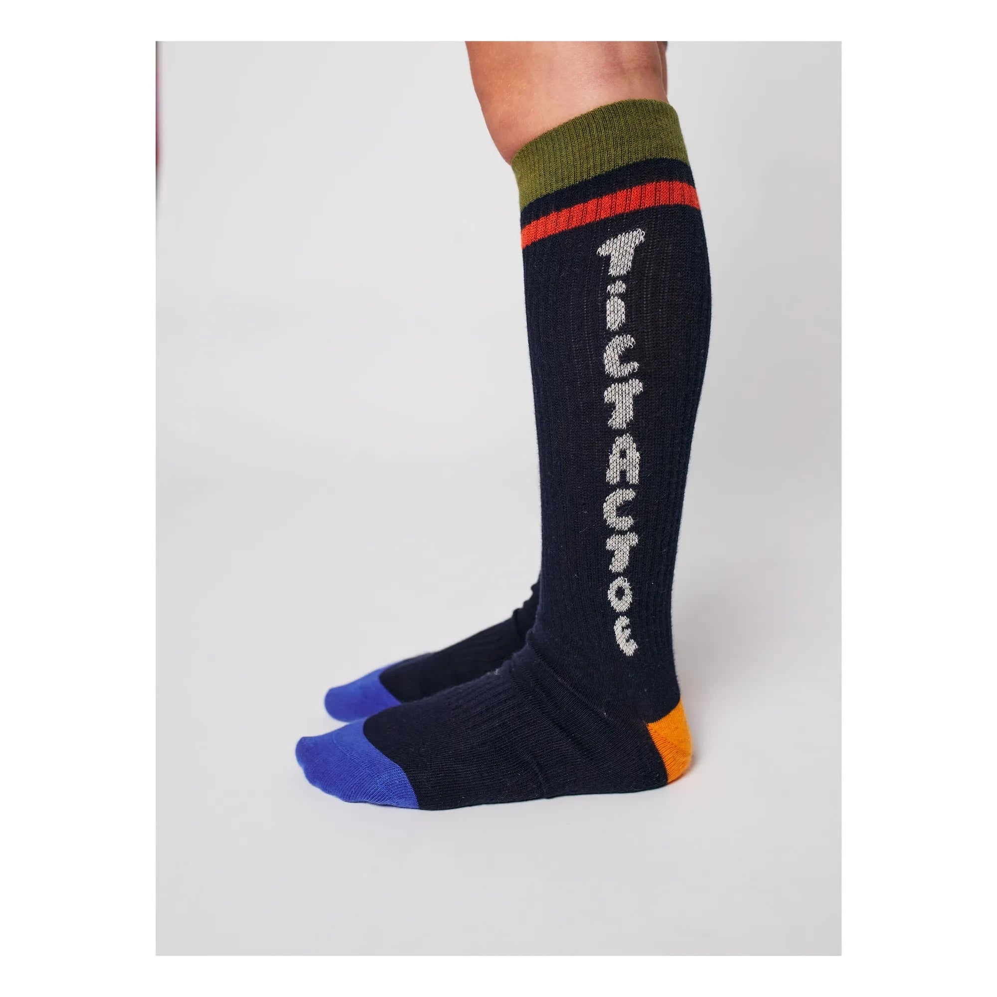 Bobo Choses - Bobo Lange Socken aus Bio-Baumwolle | Nachtblau