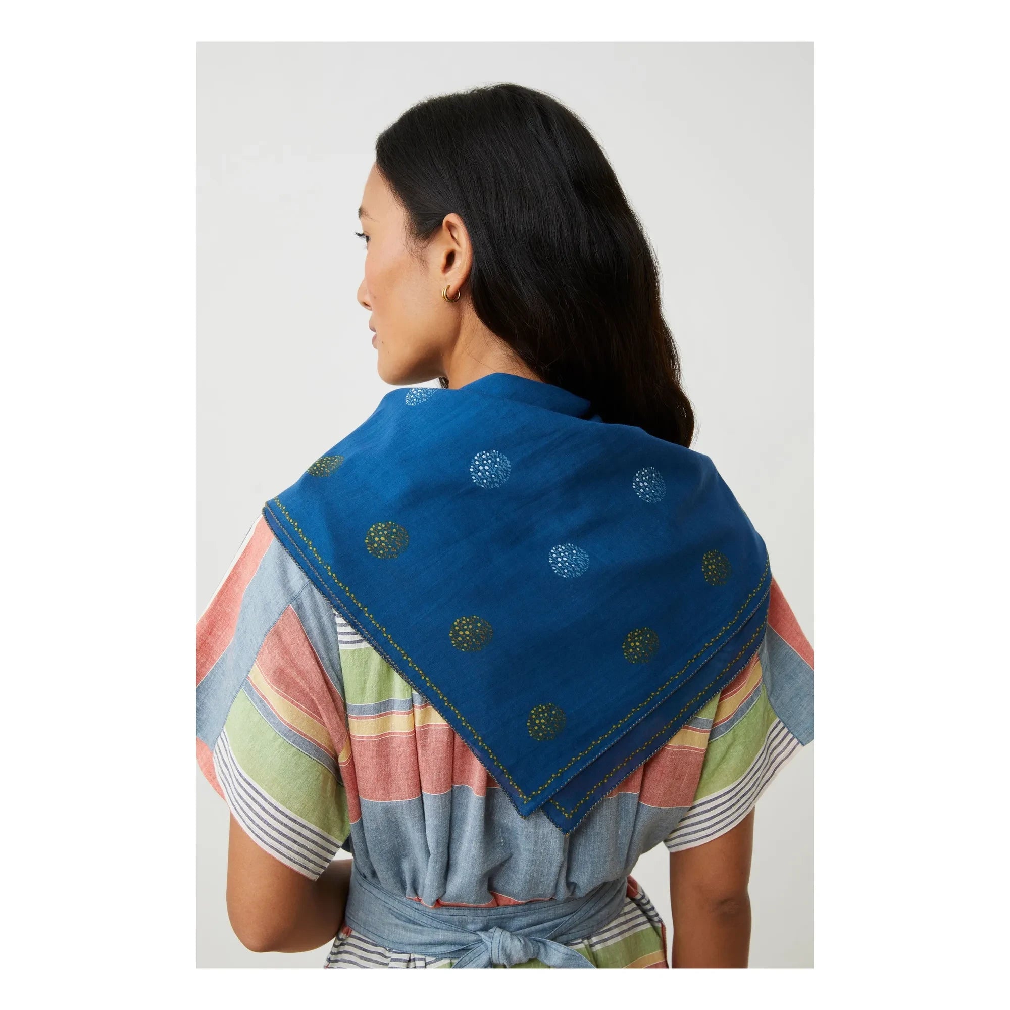 Moismont - Pearl Scarf N°820 Cotton | Ink