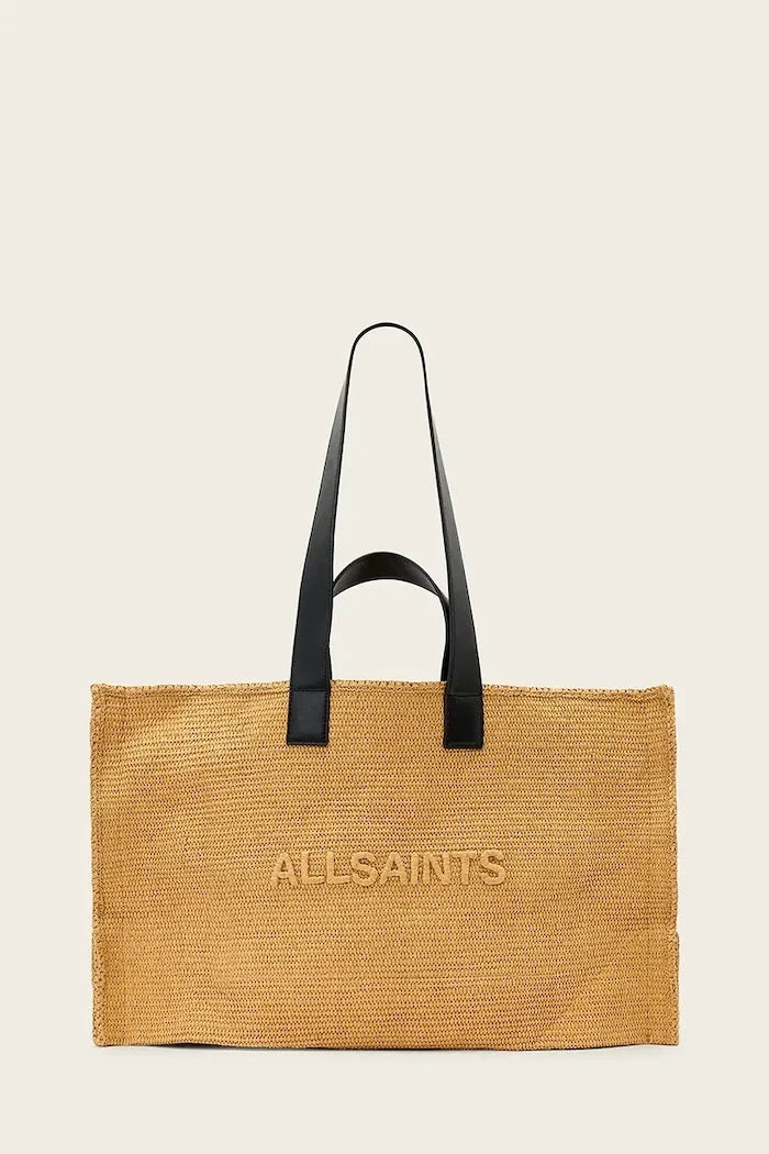 AllSaints kadın tote çanta LUTECE örgü kumaş