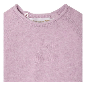 Bonpoint - Loana Organic Cotton Knit T-Shirt and Leggings Set | Lavender