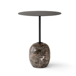 & Tradition - Lato LN8 Marble Side Table | Black