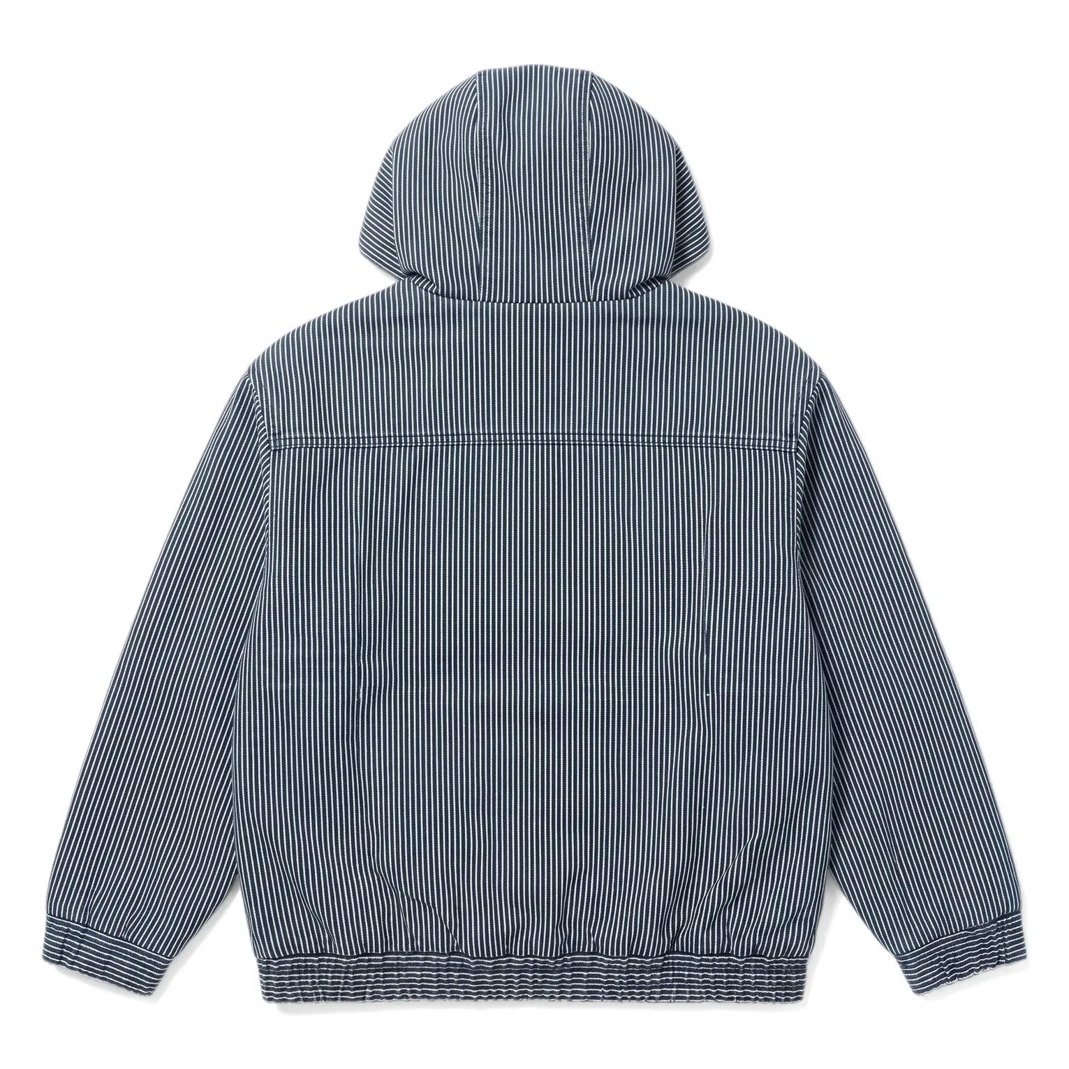 Hundred Pieces - Wyatt Denim Çizgili Ceket | İndigo mavi