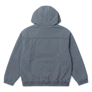Hundred Pieces - Wyatt Denim Çizgili Ceket | İndigo mavi