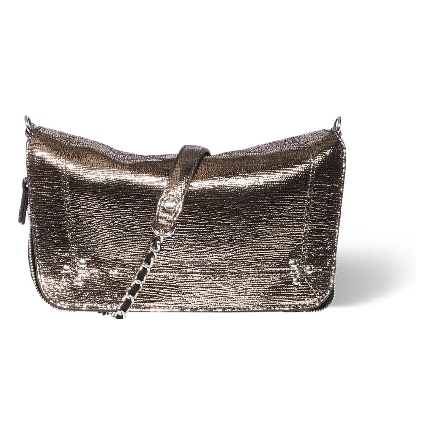Jérôme Dreyfuss - Bobi Lamé Bag | Champagne