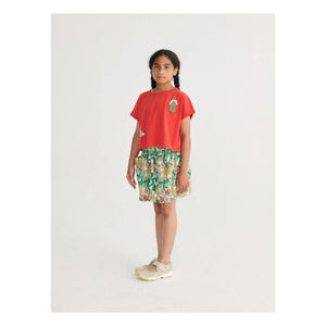 Bobo Choses - Crop Farm Organic Cotton T-Shirt | Red