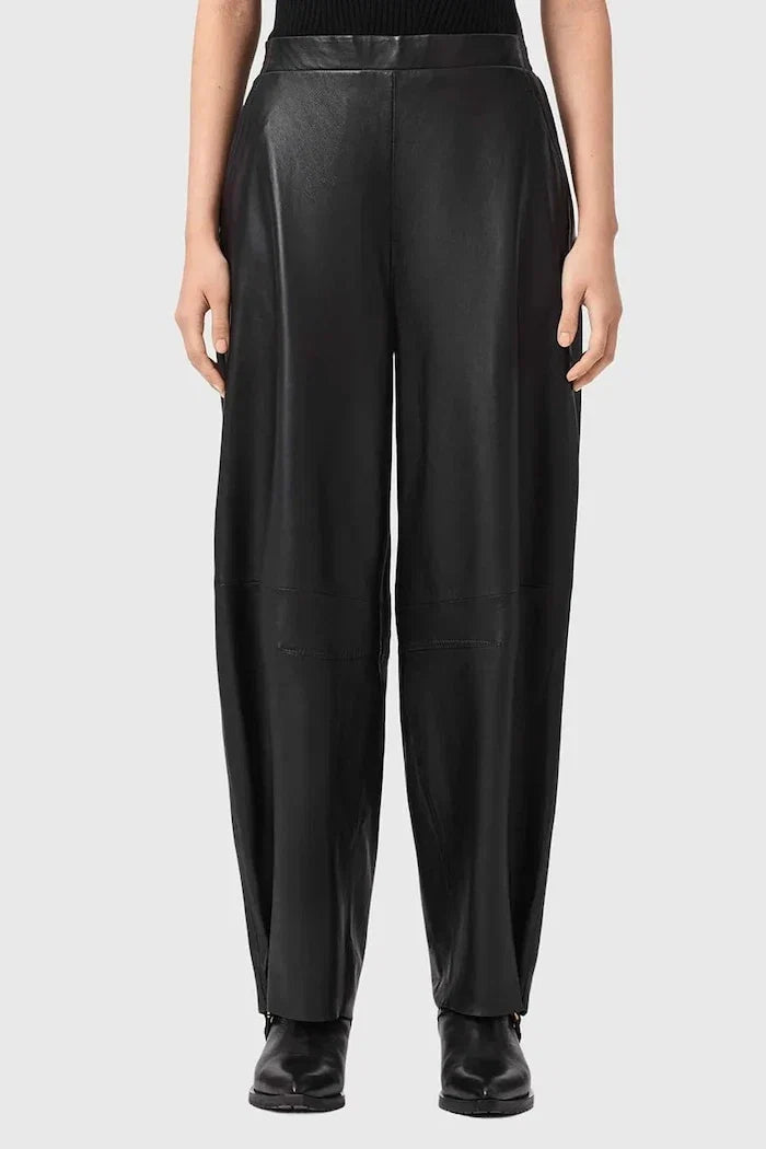 AllSaints ETTA Deri Pantolon