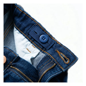 Finger in the nose - Bermuda şort Denim Tate | Koyu Mavi