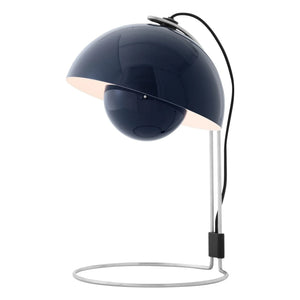 & Tradition - Flowerpot VP4 Table Lamp, Verner Panton | Dark Blue