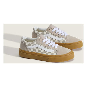 Vans - Sneakers Bağcıkları Old Skool Gum Check | Oatmeal