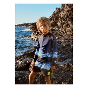 Molo – Noble Vagues UV-Schutz-T-Shirt Recycelte Fasern | Marine