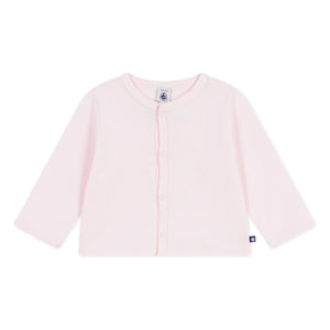 Petit Bateau - Düz yelek | Soluk pembe