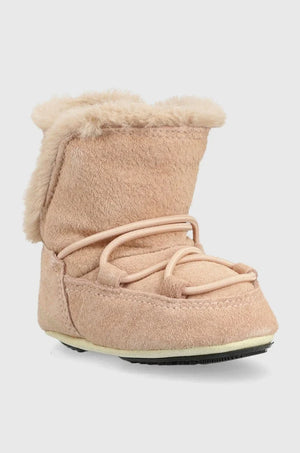 Moon Boot Crib Çocuk Süet Kar Botu