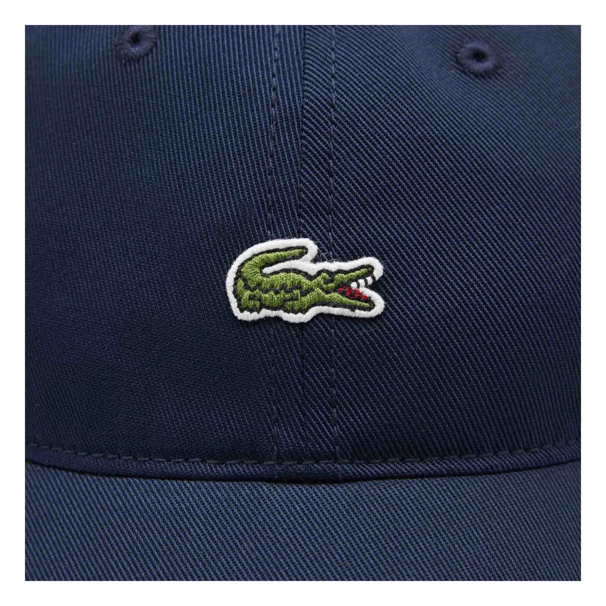 Lacoste - Kappe aus Bio-Baumwolle mit Logo | Marineblau