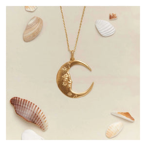 Alhaja - Luna Halskette | Gold