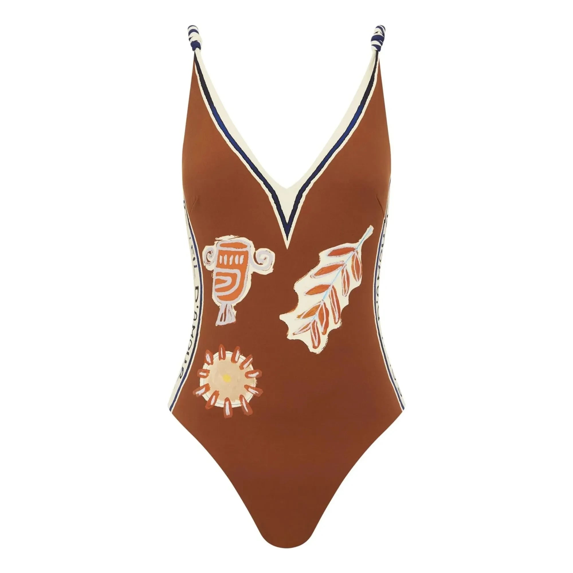 Alémais - Soleil D'Amour Recycled Fiber Swimsuit | Terracotta