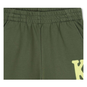 Kenzo - Eden Jungle K polar Bermuda Shorts | Khaki
