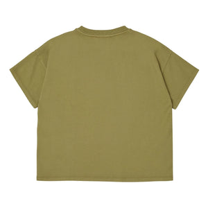 Main Story - Oversized Organic Cotton T-shirt | Olive Green