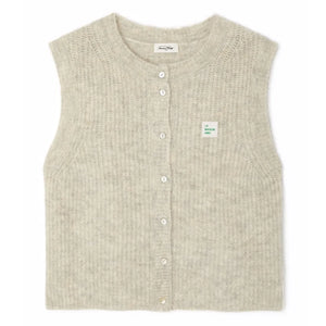 American Vintage - East Alpaca Hırka | Gri melanj