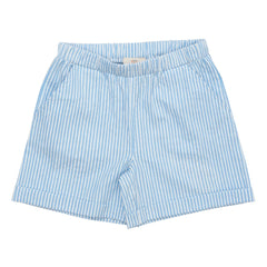 Copenhagen Colors - Seersucker Sports Shorts | Light blue