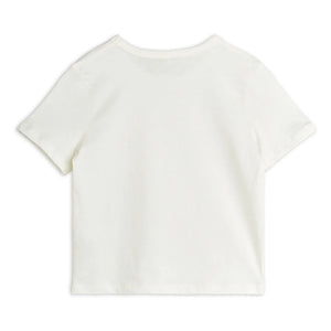Mini Rodini - Coccinelle Organic Cotton T-shirt | White