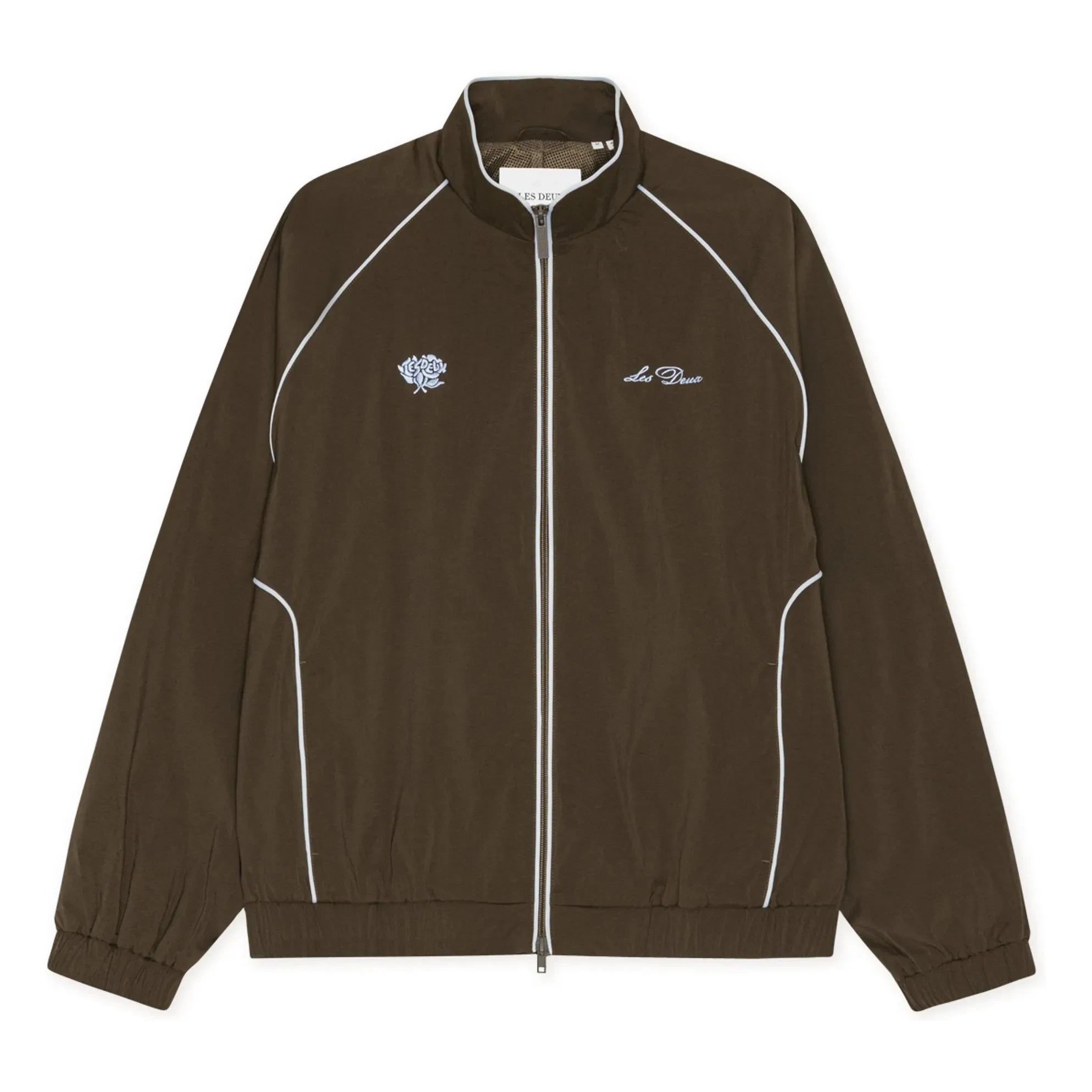 Les Deux - Tech Track Jacket | Brown