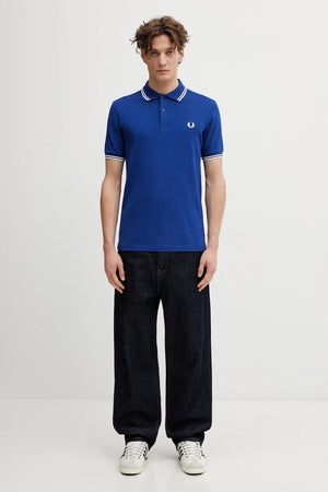 Fred Perry Yakalı Pamuklu Tişört