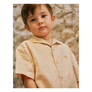 Gingersnaps - Ron Banana Leinenhemd | Beige