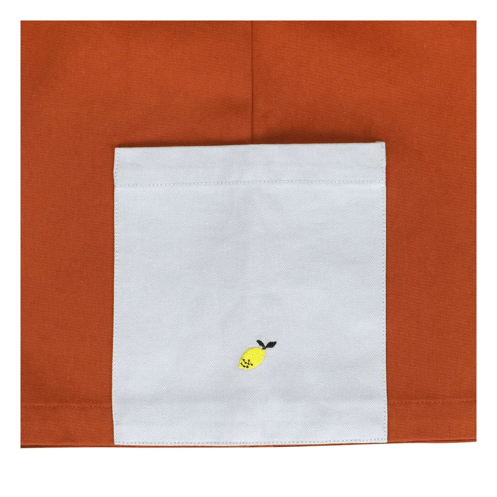 Sticky Lemon - Cepli Zarf Ceket | Terracotta