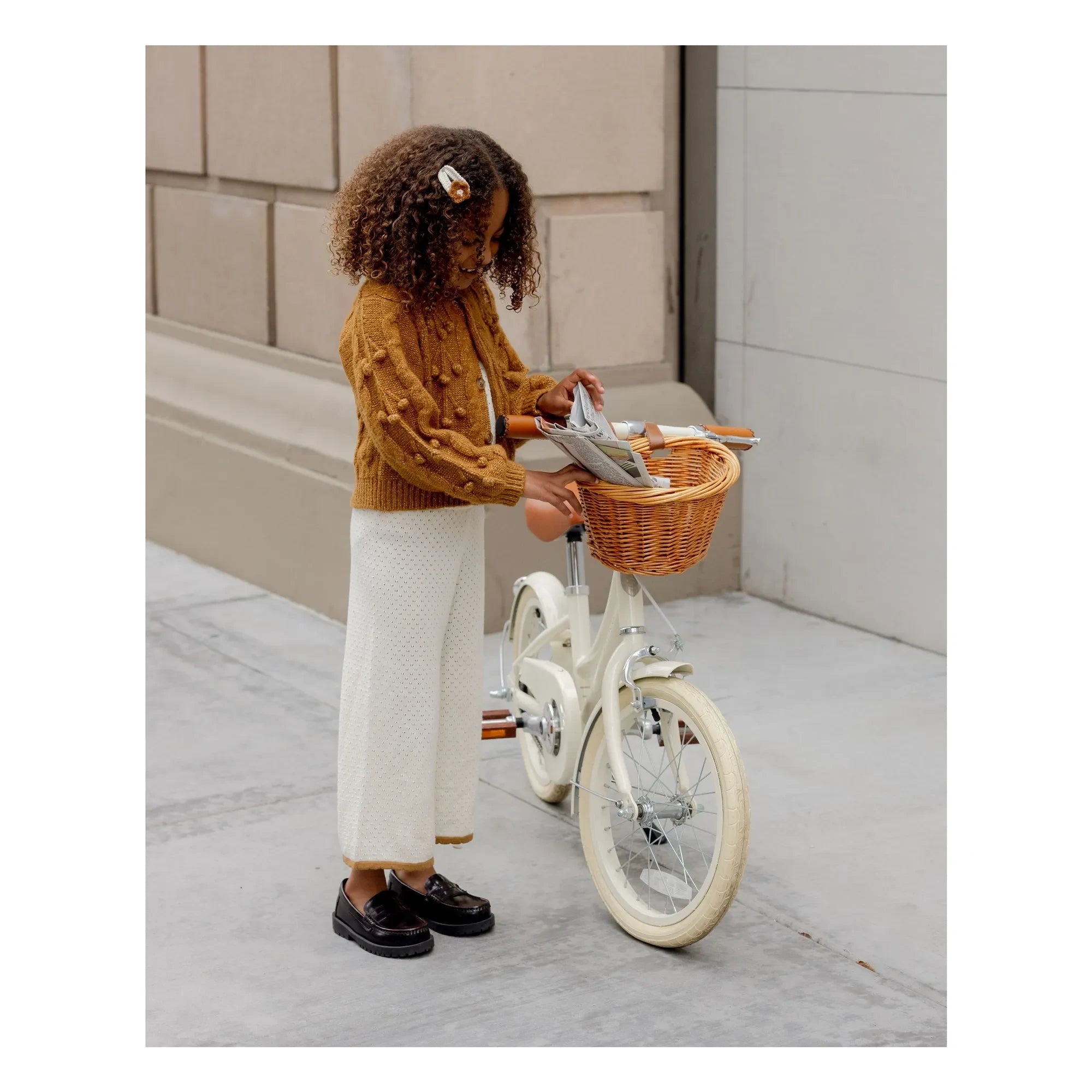 Rylee + Cru - Bobble Cardigan | Senf
