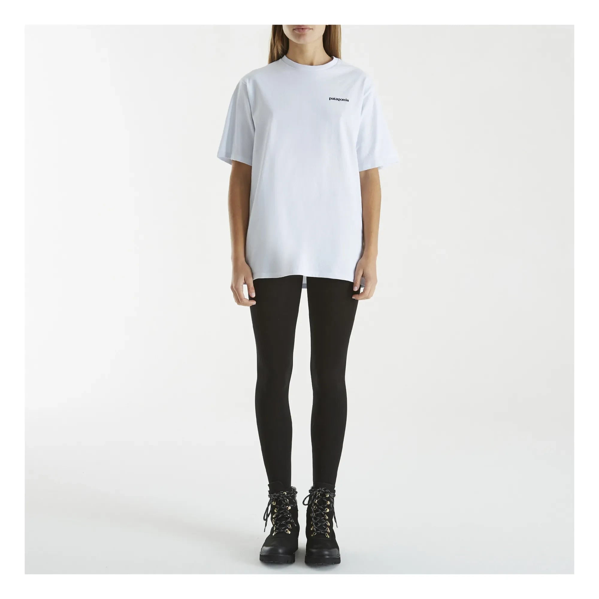 Patagonia – Logo T-Shirt – Erwachsenenkollektion | Weiß