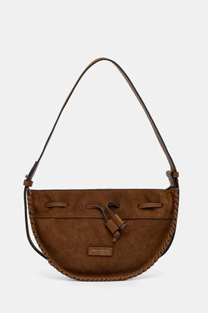 Marc O'Polo kadın süet crossbody çanta