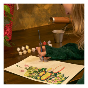 La Petite Épicerie - Water Lily Glass House Painting Set - Elaine Lee
