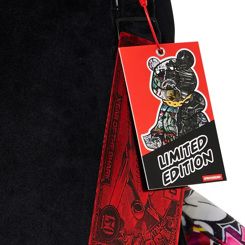 Sprayground - Split Cybershark Para Ayısı Teddy Sırt Çantası