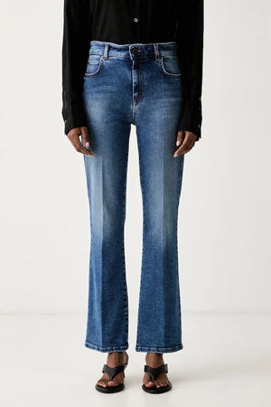 Weekend Max Mara kadın bootcut jean WKDRAPALLO