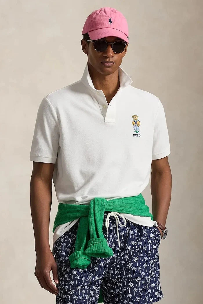 Polo Ralph Lauren erkek pamuklu yakalı tişört