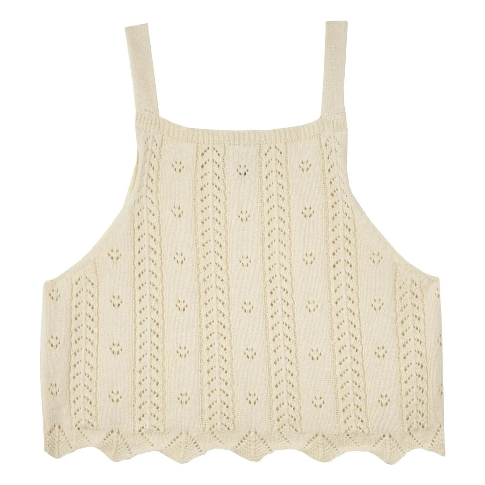 Mipounet - Nilda Crochet Top | Off-White