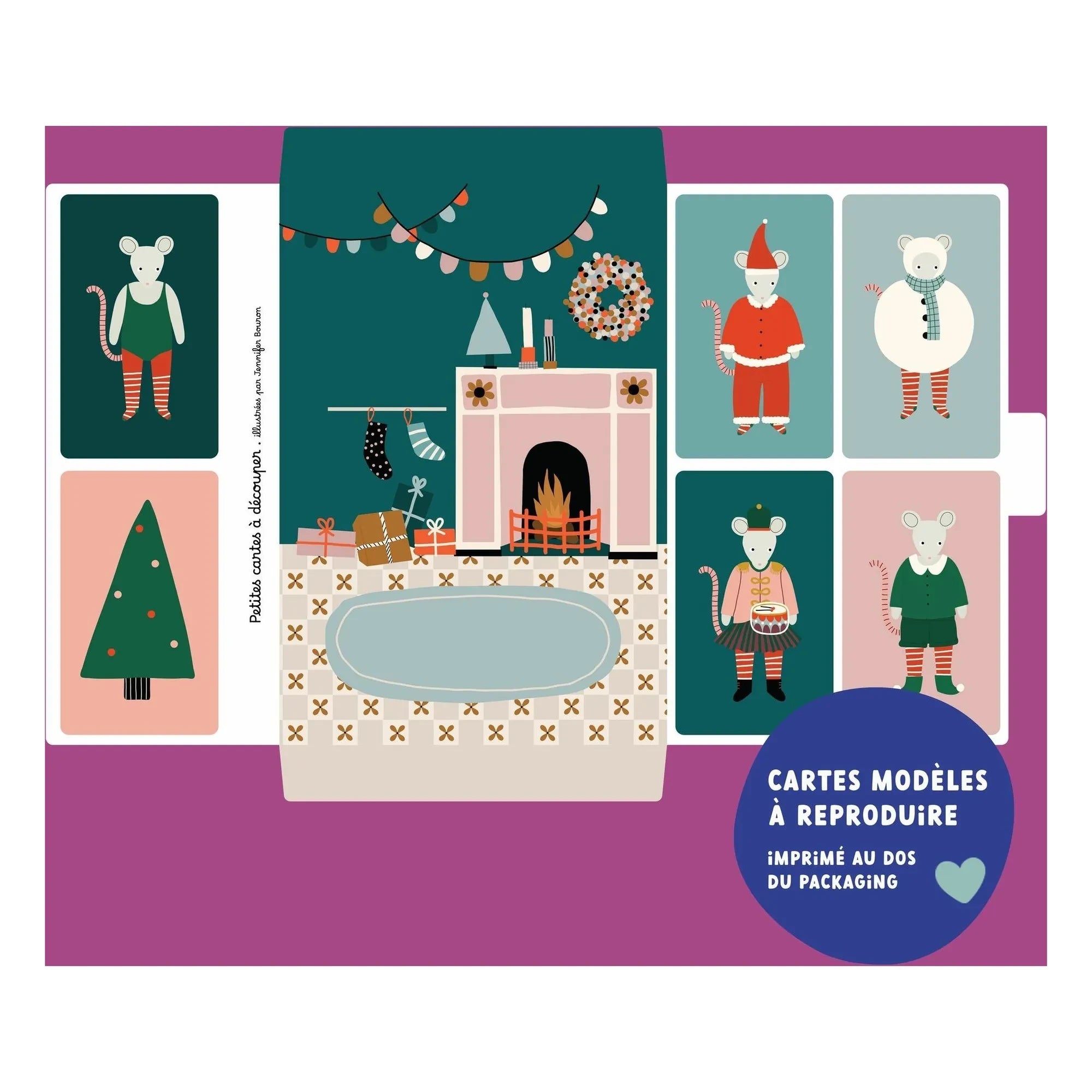 Ma Cabane à rêves - Noel’in Büyüsü mıknatıslı oyun