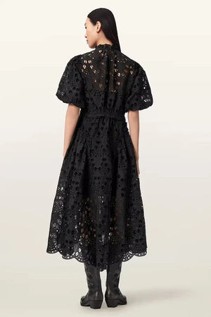 AllSaints ODETTE kloş elbise
