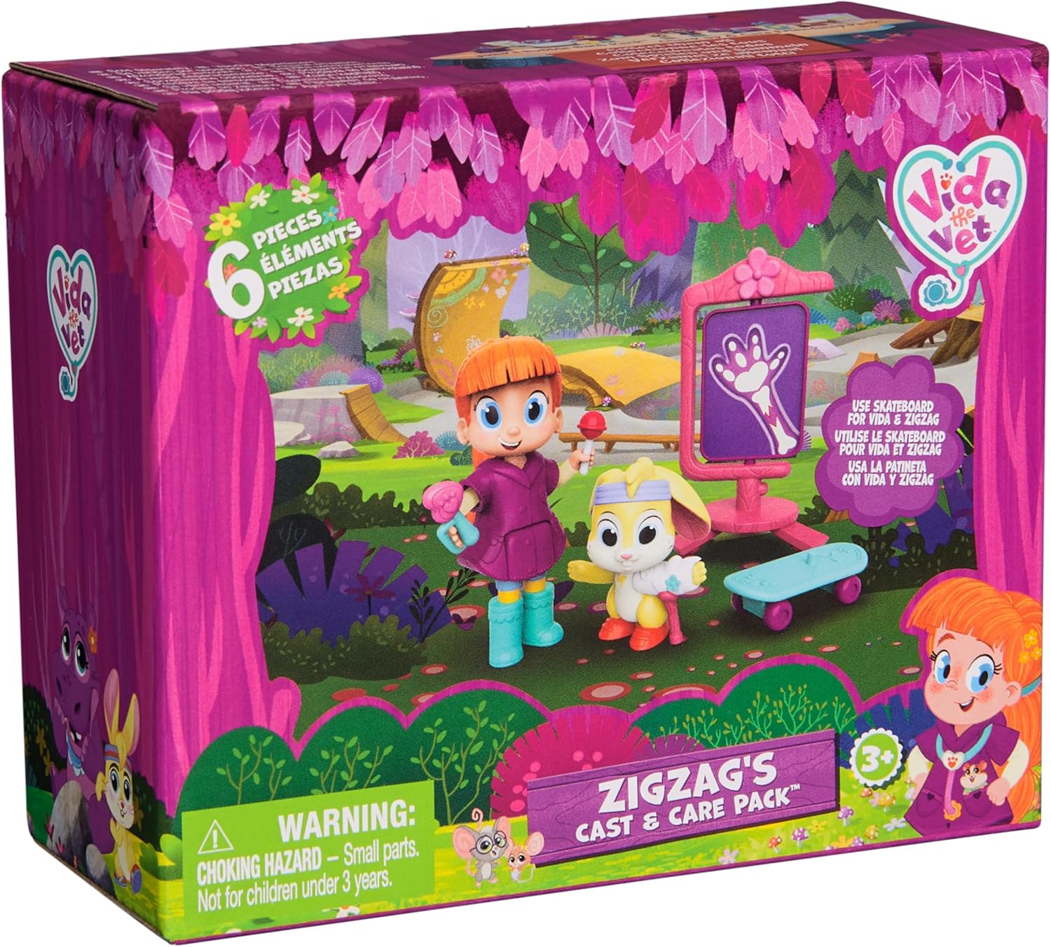 Dinossi - Vida The Vet, Zig Zag'ın Vida & Zig Zag Aksiyon Figürleri