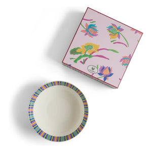 Lisa Corti - Japanese porcelain salad bowl | Pink