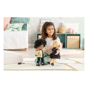 Corolle - 36 cm bebek için ceket ve aksesuarlar dikiş seti | Altın