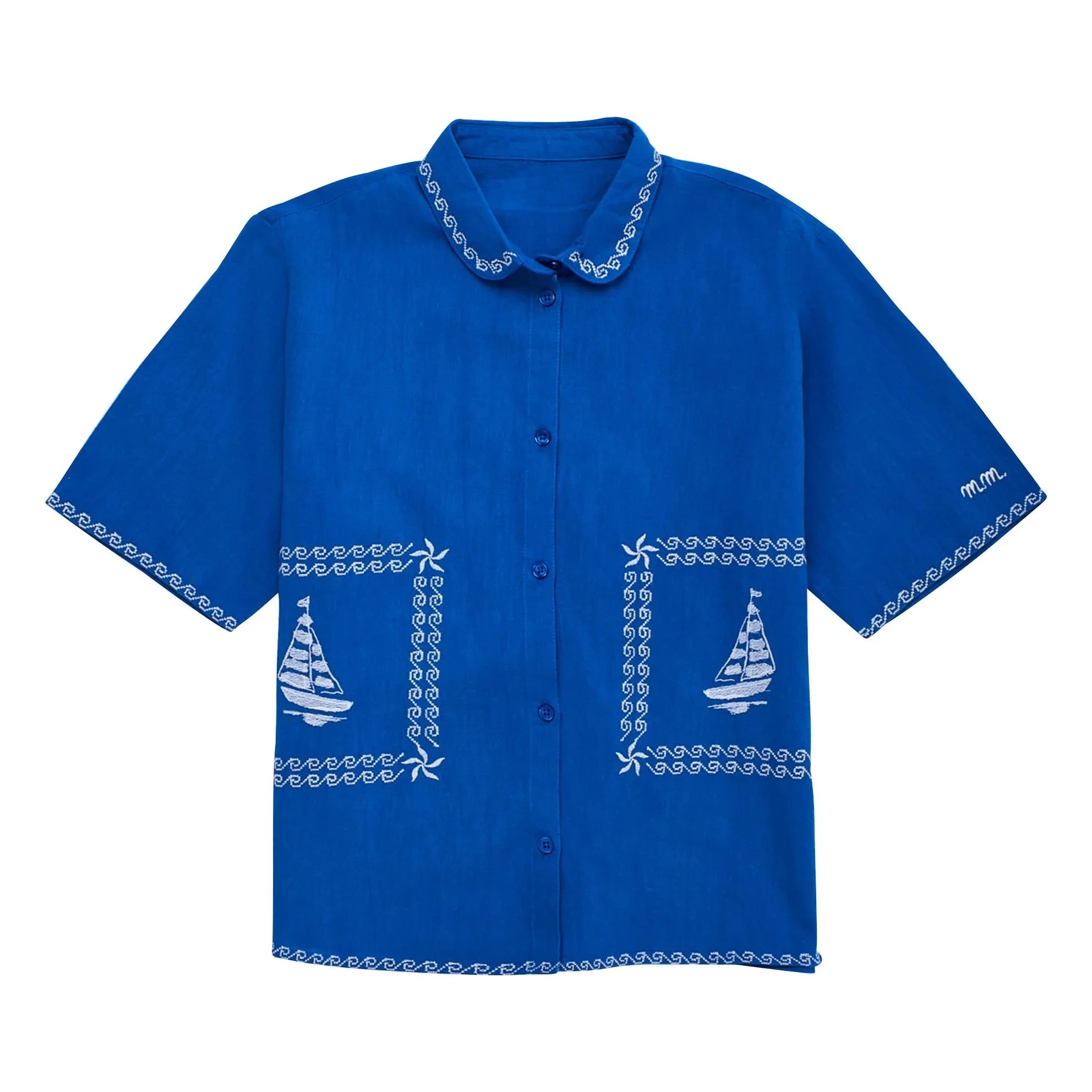 maison mangostan TABLE CLOTH SHIRT 6Y Banoon - Products - Maison