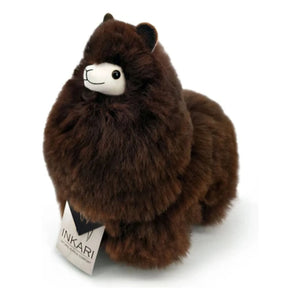 Inkari - Alpaca Llama Peluş | Çikolata
