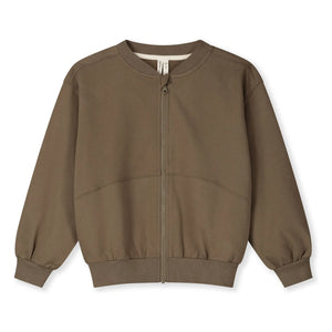 Gray Label - Organic Cotton Bomber Jacket | Khaki Brown
