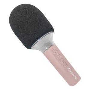 Kidywolf – Bluetooth-Mikrofon Karaoke | Rosa