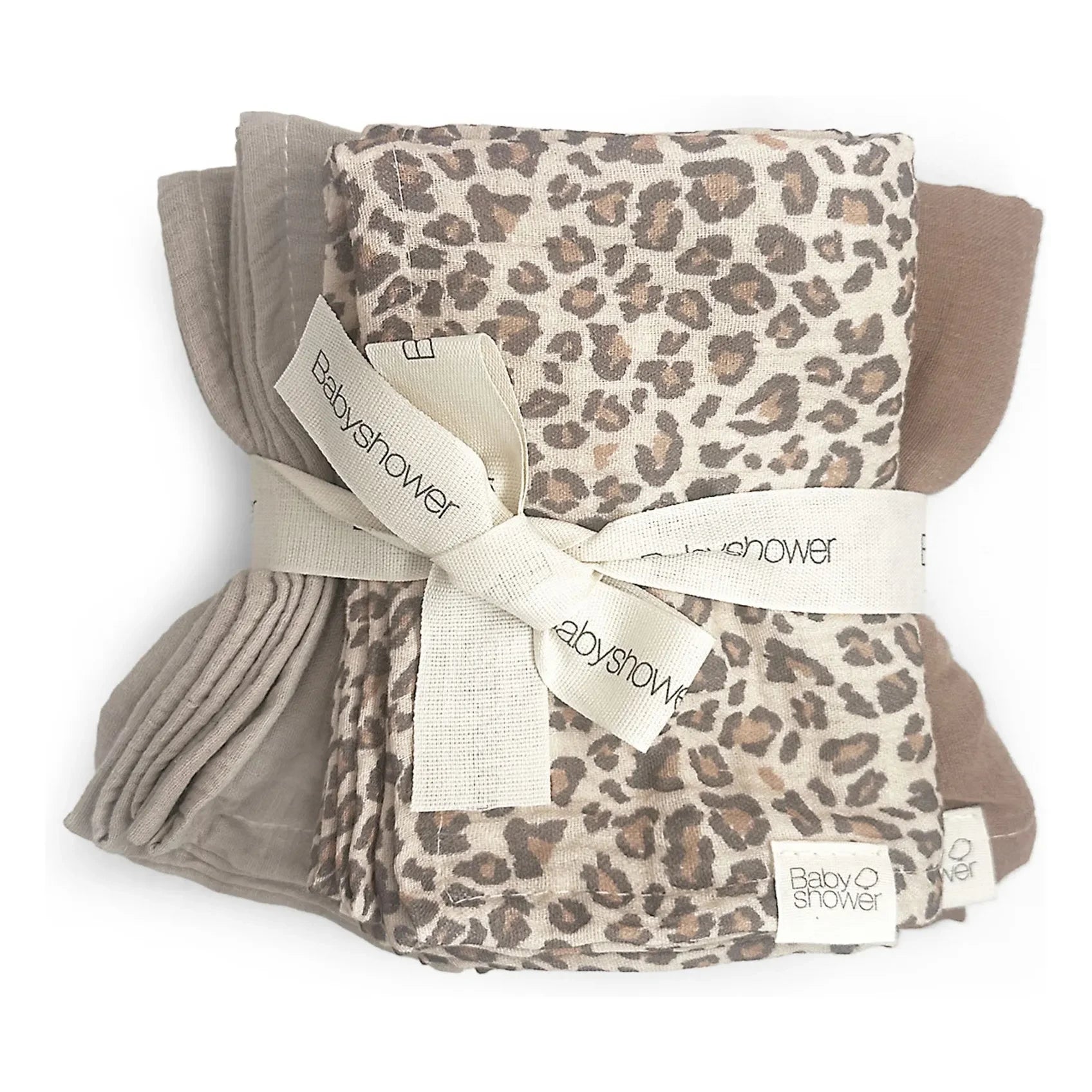 Babyshower - Wild Nappies - 3-piece Set | Leopard