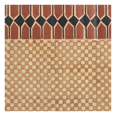 Le Monde Sauvage - Superfrise Vertebra Sienne - 9-Blatt-Set | Terracotta