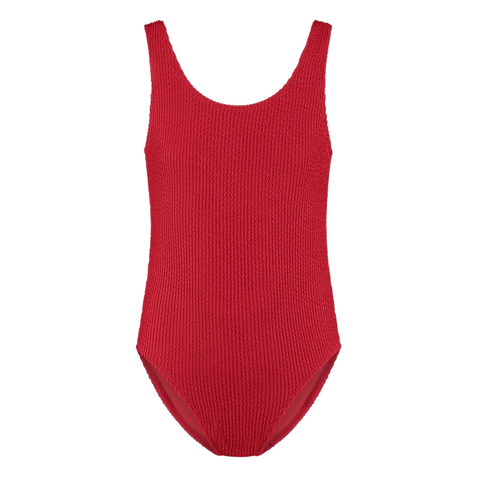 Beachlife - Uni Rib Badeanzug | Rot