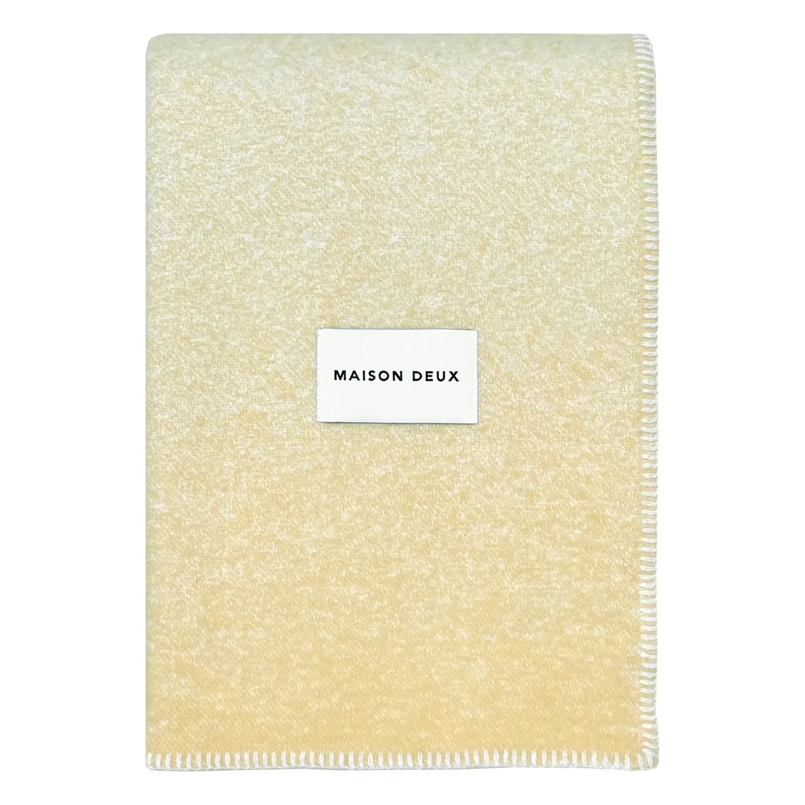 Maison Deux - Gradient Wool Scarf | Yellow