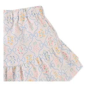 Gingersnaps - Theresa Ruffle Detailed Short Skirt | Ecru